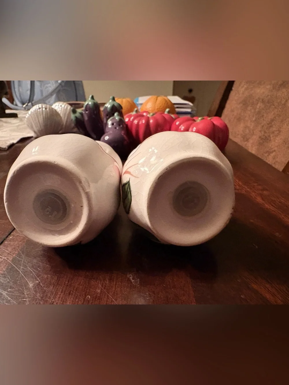 Vintage set of Salt and Pepper Shakers